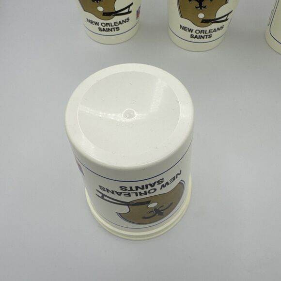 1981 Saints Miller High Life NFL Man of the Year Cups Set of 6 New Old Stock - Picture 11 of 11